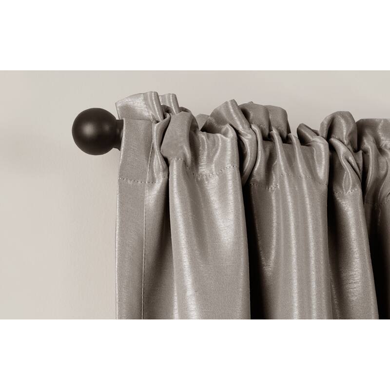 Maytex Smart Rods Easy Install No Measuring Window Cafe Rod