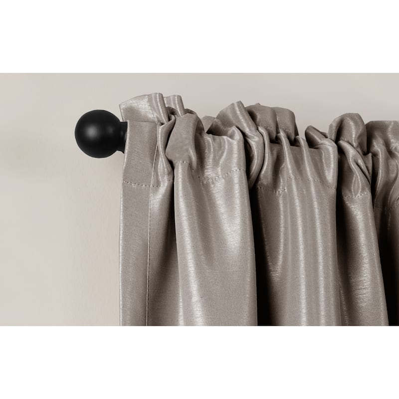 Maytex Smart Rods Easy Install No Measuring Window Cafe Rod