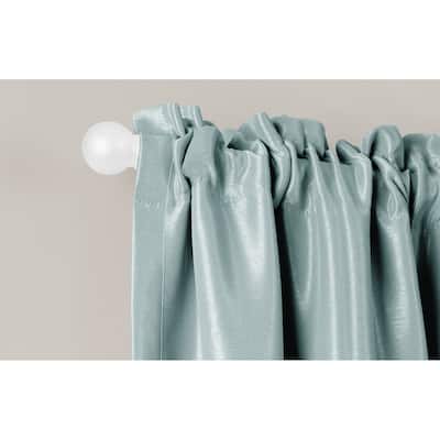 Maytex Smart Rods Easy Install No Measuring Window Cafe Rod
