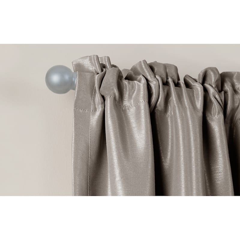 Maytex Smart Rods Easy Install No Measuring Window Cafe Rod