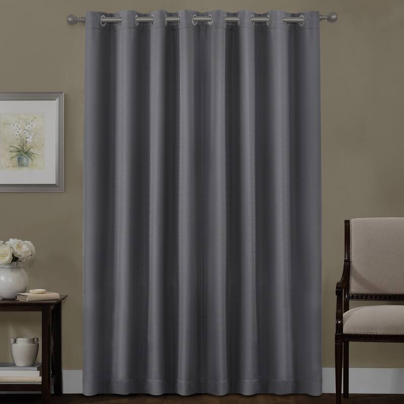 Maytex Smart Curtains Sheridan Blackout 84-inch Window Panel