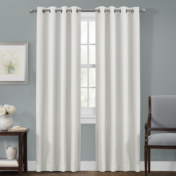 Shop Maytex Smart Curtains Sheridan Blackout 84-inch Window Panel ...