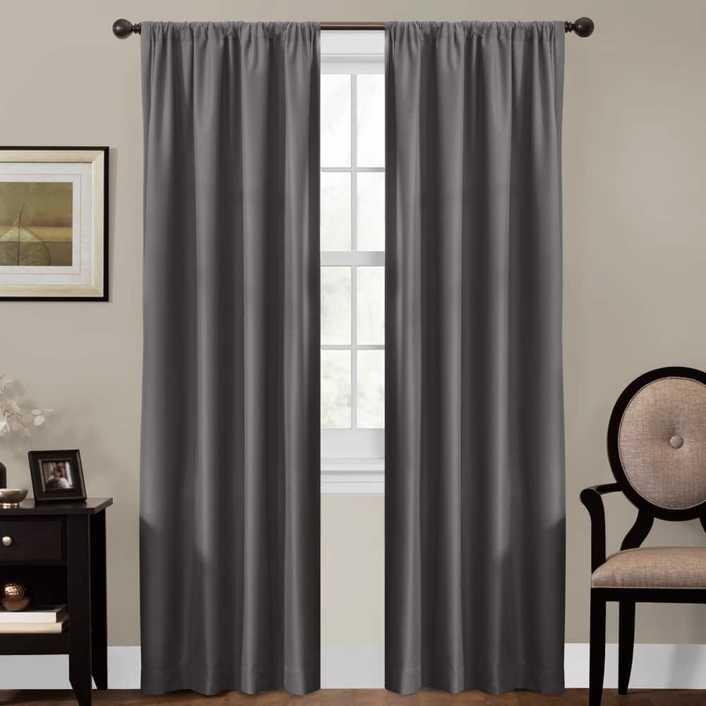 Maytex Smart Curtains Julius 100 Percent Blackout Window Curtain