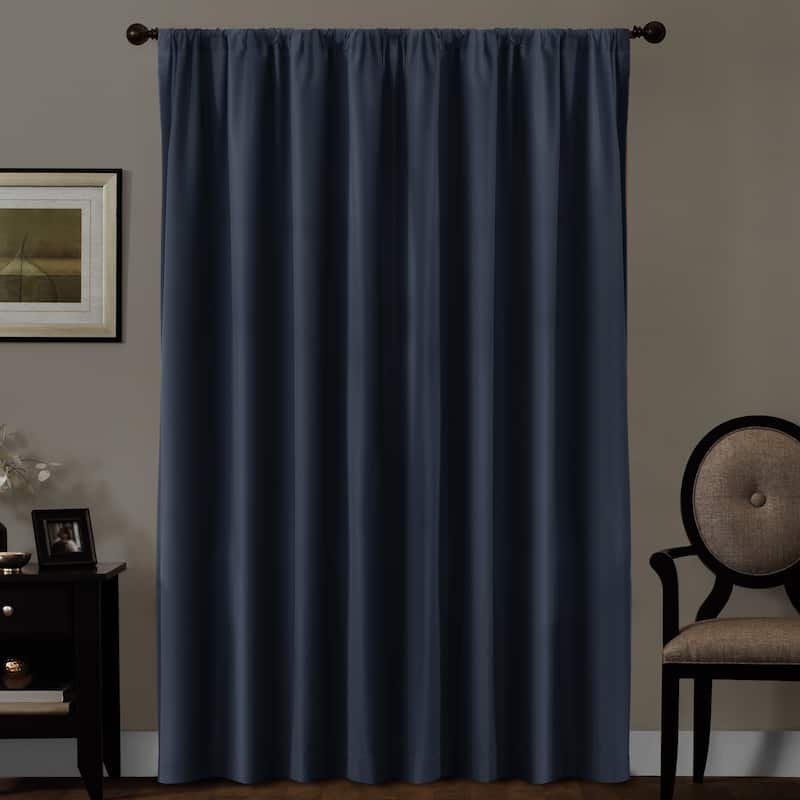 Maytex Smart Curtains Julius 100 Percent Blackout Window Curtain