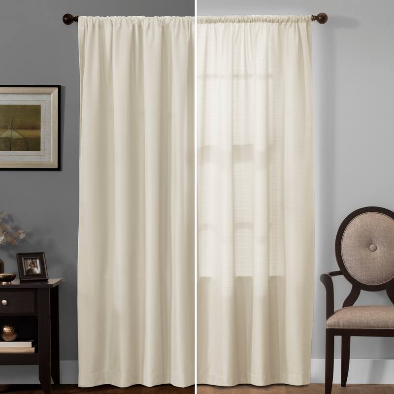 Maytex Smart Curtains Julius 100 Percent Blackout Window Curtain