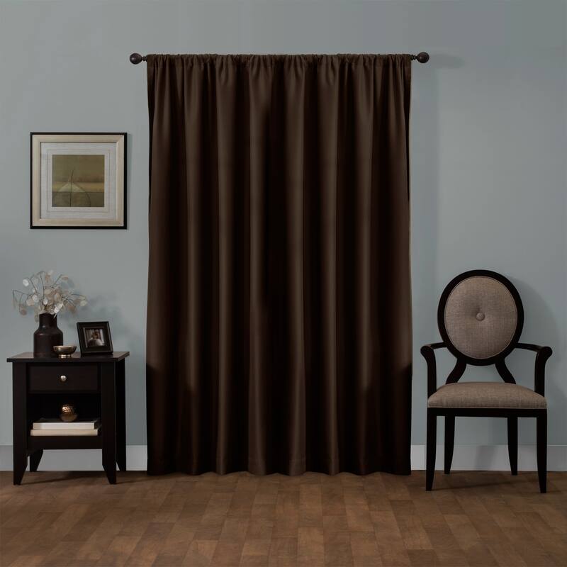 Maytex Smart Curtains Julius 100 Percent Blackout Window Curtain