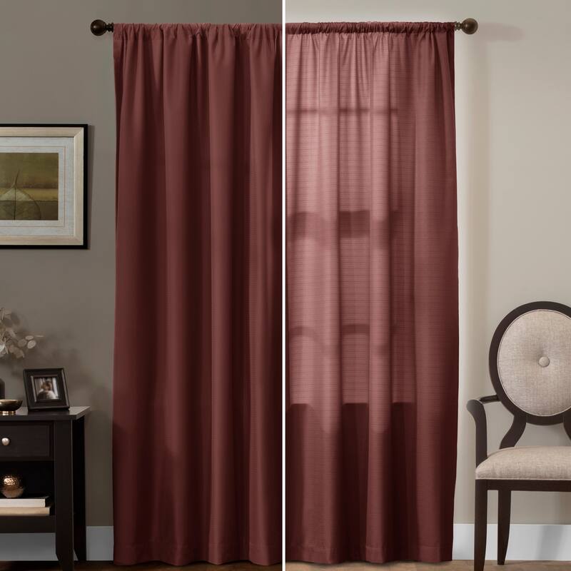 Maytex Smart Curtains Julius 100 Percent Blackout Window Curtain