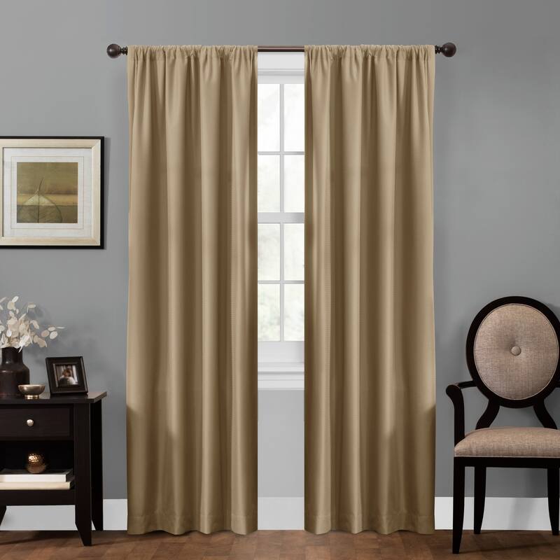 Maytex Smart Curtains Julius 100 Percent Blackout Window Curtain