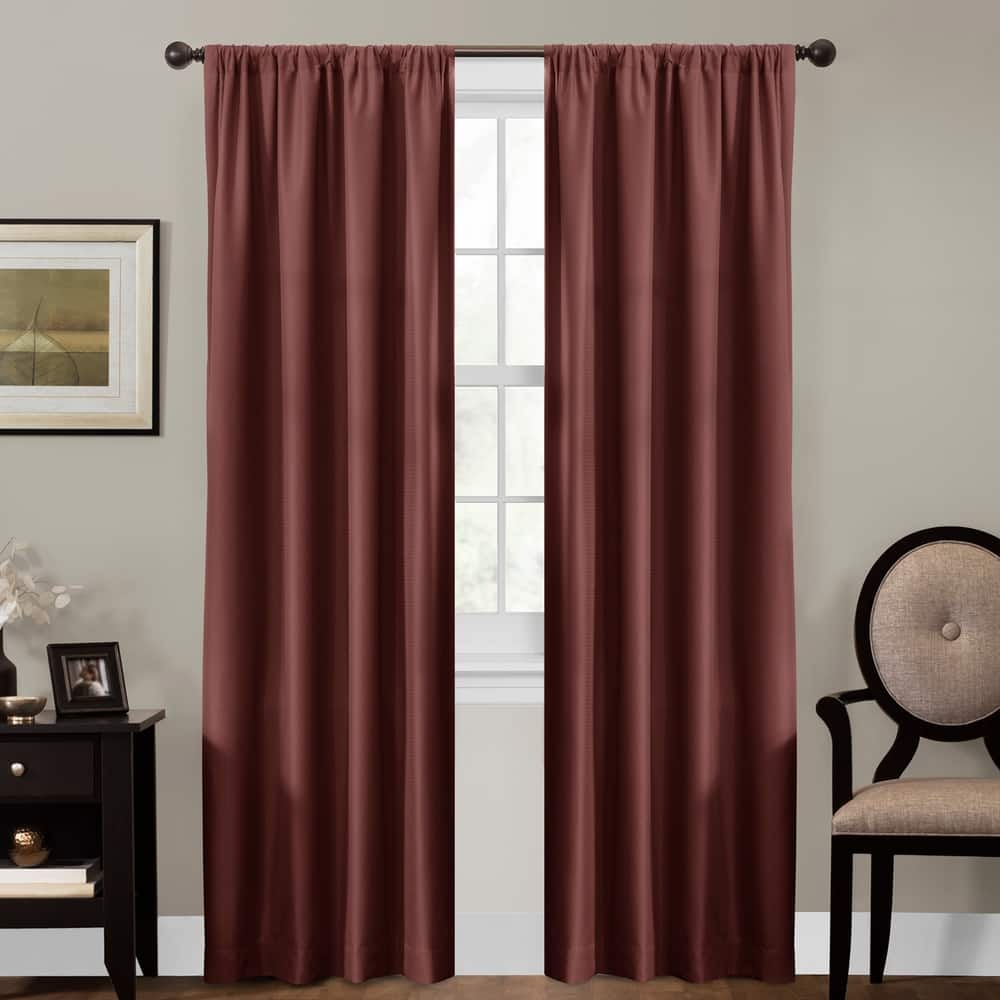 Maytex Smart Curtains Julius 100 Percent Blackout Window Curtain
