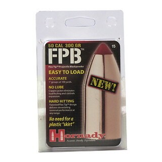Hornady Muzzleloader 50 Caliber 300 gr FPB (Per 15)