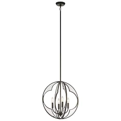 Kichler Lighting Montavello Collection 4-light Olde Bronze Chandelier