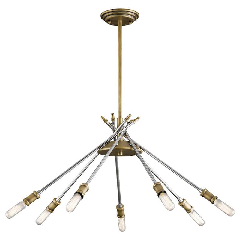 Kichler Lighting Doncaster Collection 7-light Natural Brass Chandelier