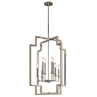 Kichler Lighting Downtown Deco Collection 8-light Polished Nickel Foyer Chandelier