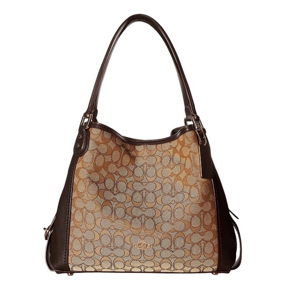 Shop Coach Signature Edie 31 Shoulder Bag - Free Shipping Today ...