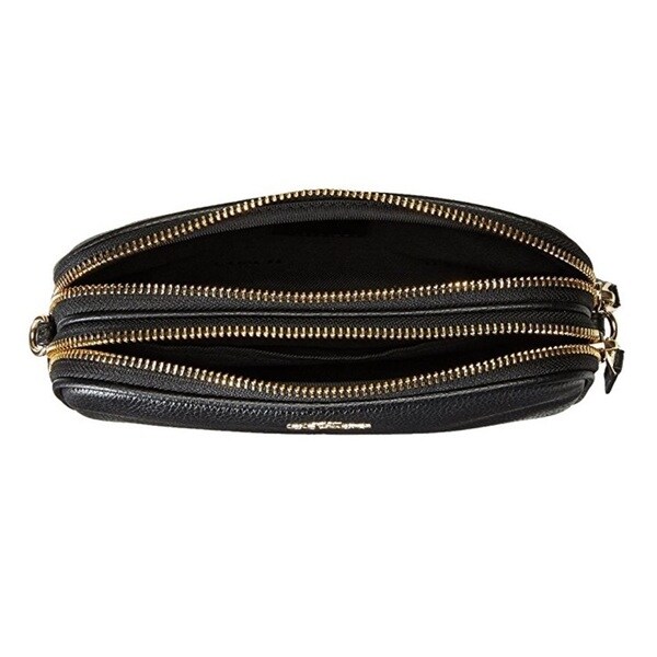 coach pebbled crossbody clutch