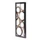 preview thumbnail 2 of 3, Adeco Large Metal Wall Sculpture Decor with Frame