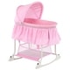 preview thumbnail 2 of 4, Dream on Me Willow Pink Plastic Bassinet