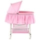 preview thumbnail 5 of 4, Dream on Me Willow Pink Plastic Bassinet