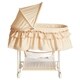 preview thumbnail 5 of 4, Dream On Me Willow Beige Metal and Fabric Bassinet