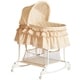 preview thumbnail 1 of 4, Dream On Me Willow Beige Metal and Fabric Bassinet