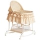 preview thumbnail 3 of 4, Dream On Me Willow Beige Metal and Fabric Bassinet