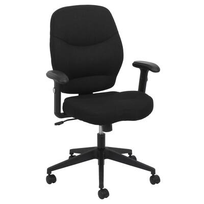 Barcalounger Black Fabric Desk Chair