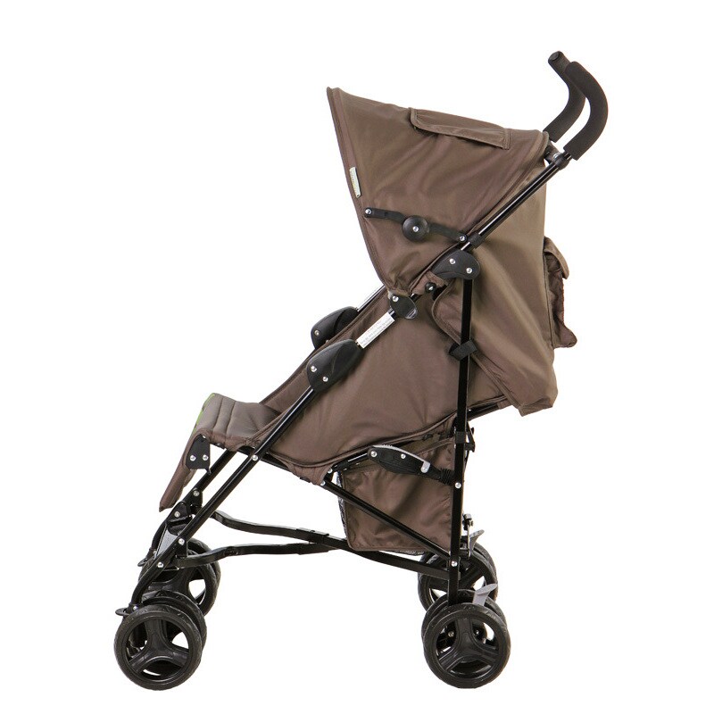 brown umbrella stroller