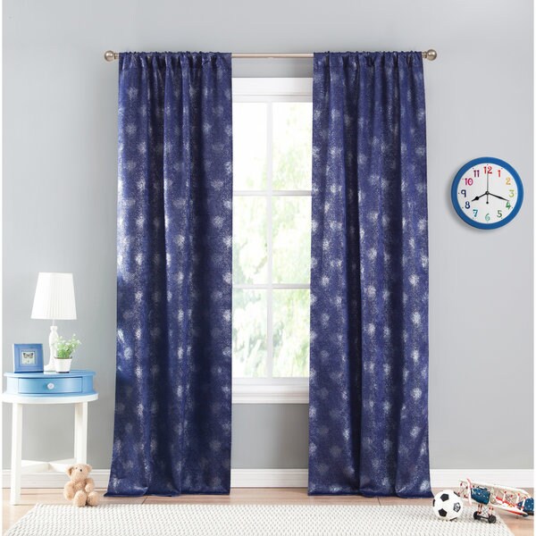 Clarice Lala and Bash Metallic Blackout Rod Pocket Panel Pair