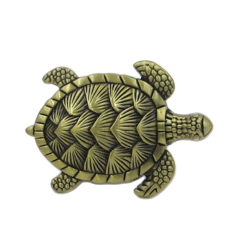 Shop Turtle Metal Dresser Drawer Cabinet Drawer Knobs Pack Of 6