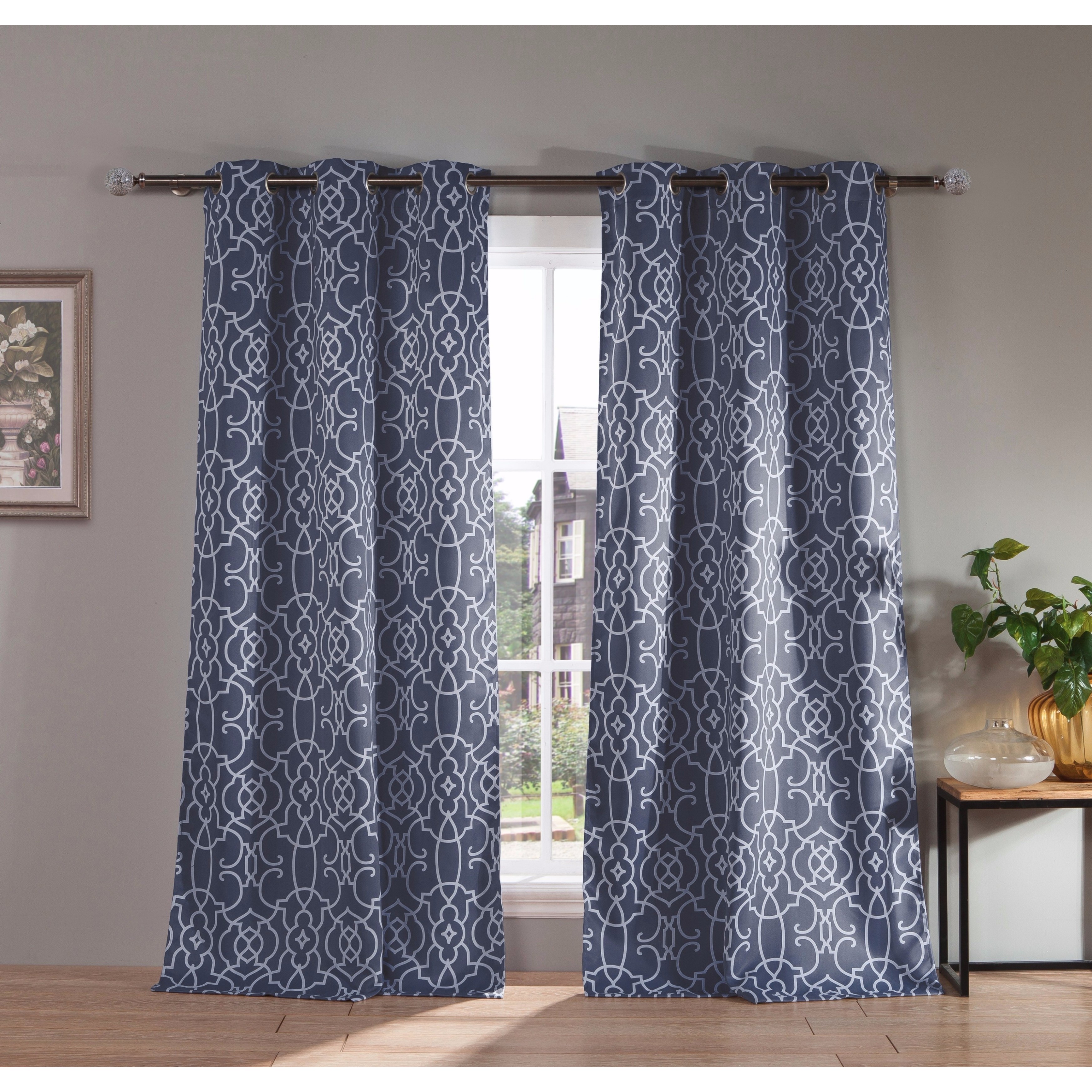Shop Duck River Kit Heavy Blackout 112 Inch Grommet Window Curtain