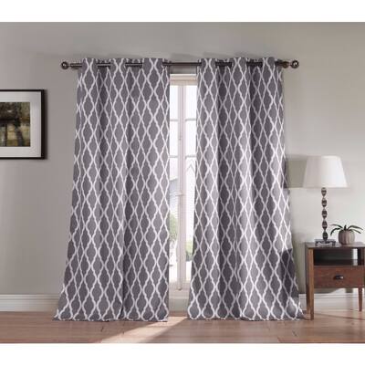 Buy Grey 112 Inches Curtains Drapes Online At Overstock Our