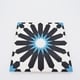 preview thumbnail 7 of 12, Handmade Alhambra in Black and Blue Tile, Pack of 12 (Morocco)