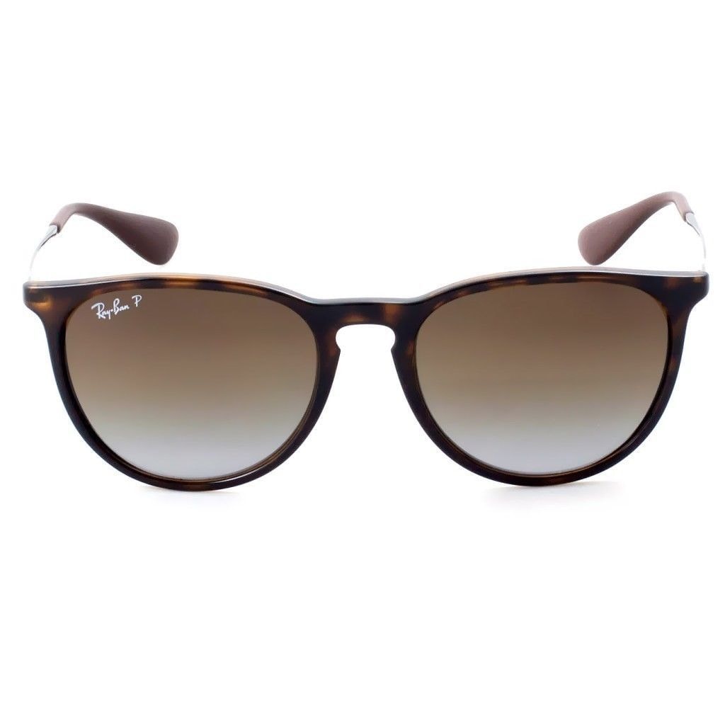 ray ban erika polarized grey gradient sunglasses