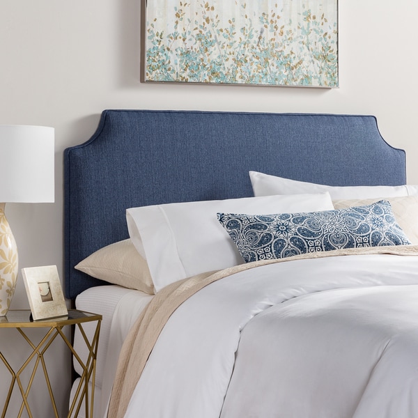 Shop Humble + Haute Raleigh King Size Navy Blue Upholstered Headboard