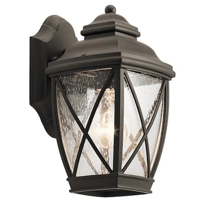 Kichler Lighting Tangier Collection 1-light Olde Bronze Outdoor Wall Lantern
