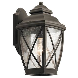 Kichler Lighting Tangier Collection 1-light Olde Bronze Outdoor Wall Lantern