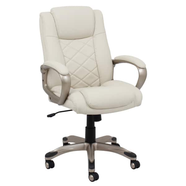 Shop Off White Desk Chair Free Shipping Today Overstock 14340771