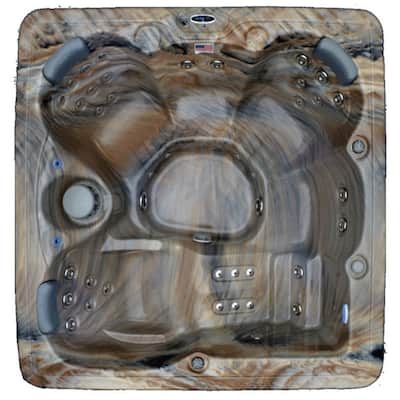Home and Garden Spas 5-person Hot Tub 51-jet Spa with Ozone System - 80"x80"x34"