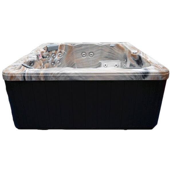 Home and Garden Spas 5-person Hot Tub 51-jet Spa with Ozone System - 80"x80"x34"