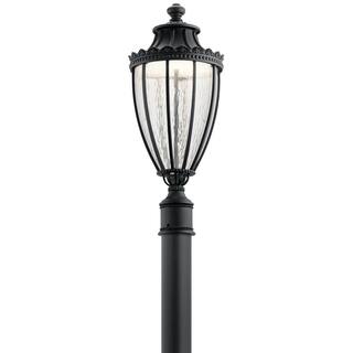 Kichler Lighting Wakefield Collection 1-light Textured Black LED Outdoor Post Mount