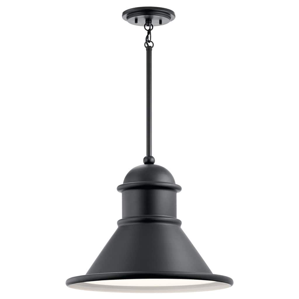 Kichler Lighting Northland Collection 1-light Black Outdoor Pendant