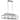 Kichler Lighting Wright Collection 3-light Weathered Zinc Outdoor Linear Chandelier