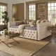 preview thumbnail 3 of 38, Knightsbridge Queen Tufted Chesterfield Daybed by iNSPIRE Q Artisan