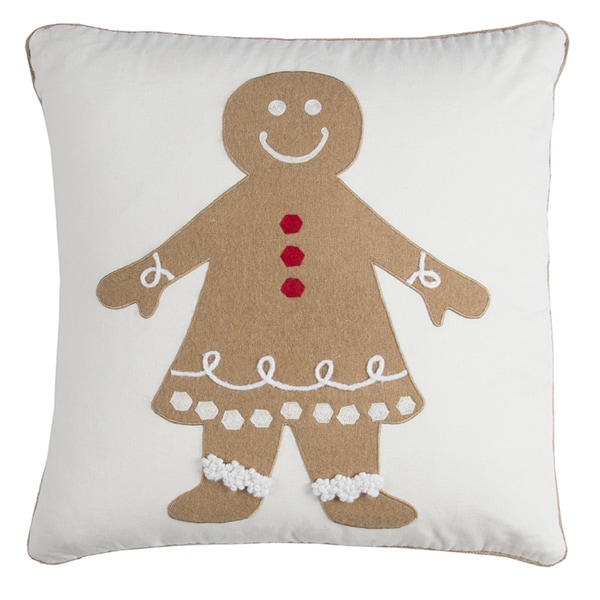 gingerbread house pillow