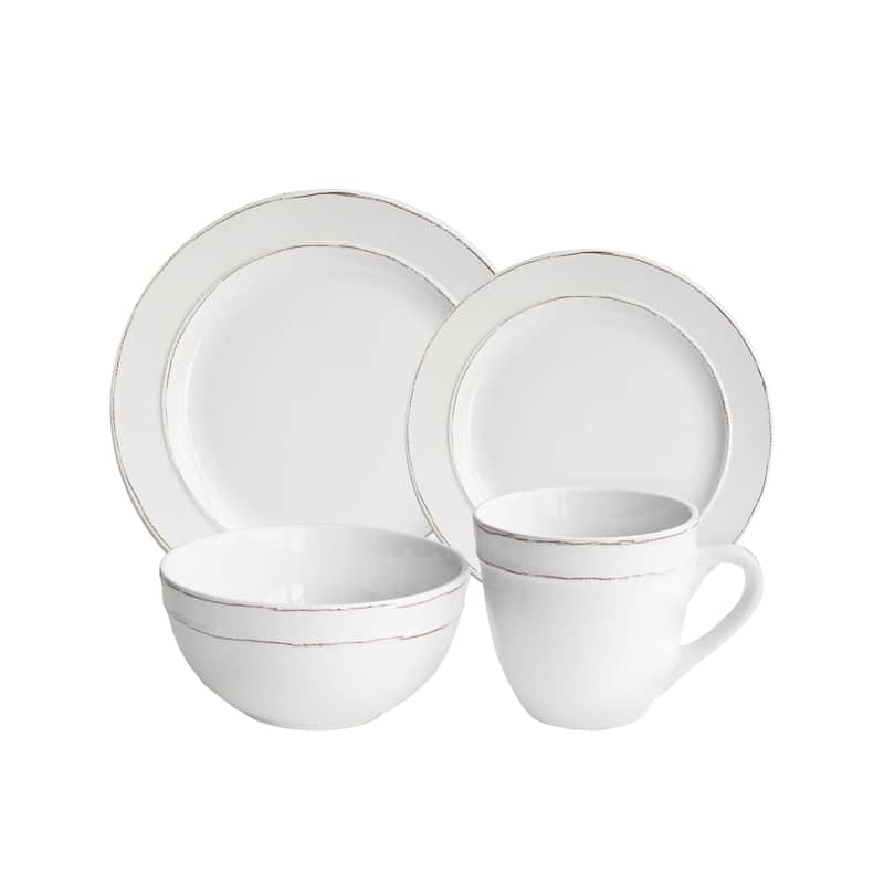 Olivia 16 Piece Dinnerware Set (Service for 4)