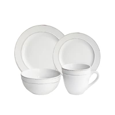 Olivia 16 Piece Dinnerware Set (Service for 4)