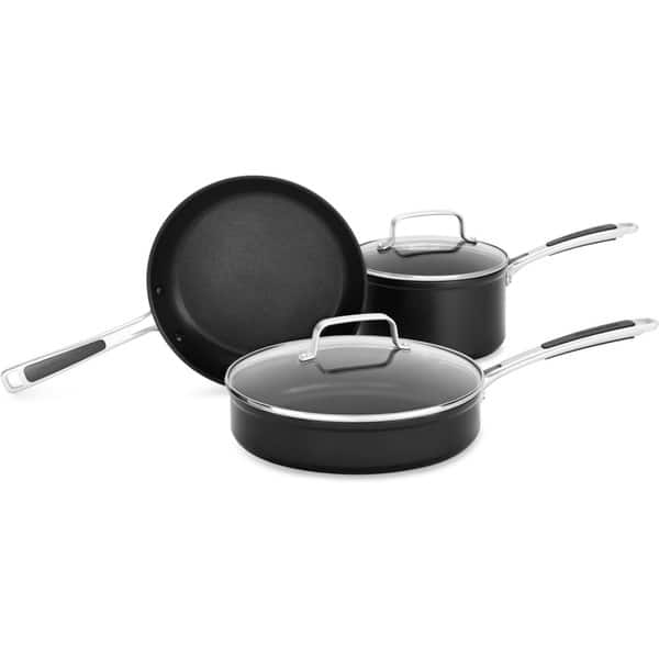KitchenAid Hard Anodized Nonstick 5-Piece Cookware, Set B in