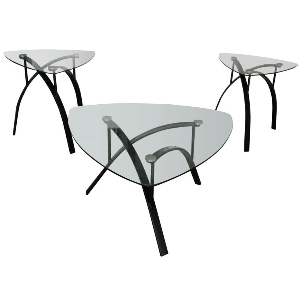 Shop Simmons 7302 43 Contemporary Tables 3 Pack Overstock 14342220