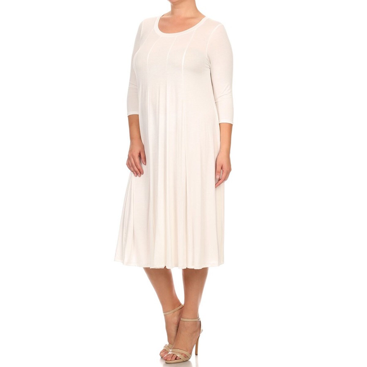 ivory colored plus size dresses