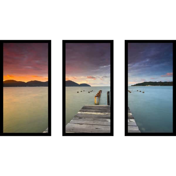 Marina Island, Lumut Perak Malaysia' Framed Plexiglass Wall Art (Set of ...